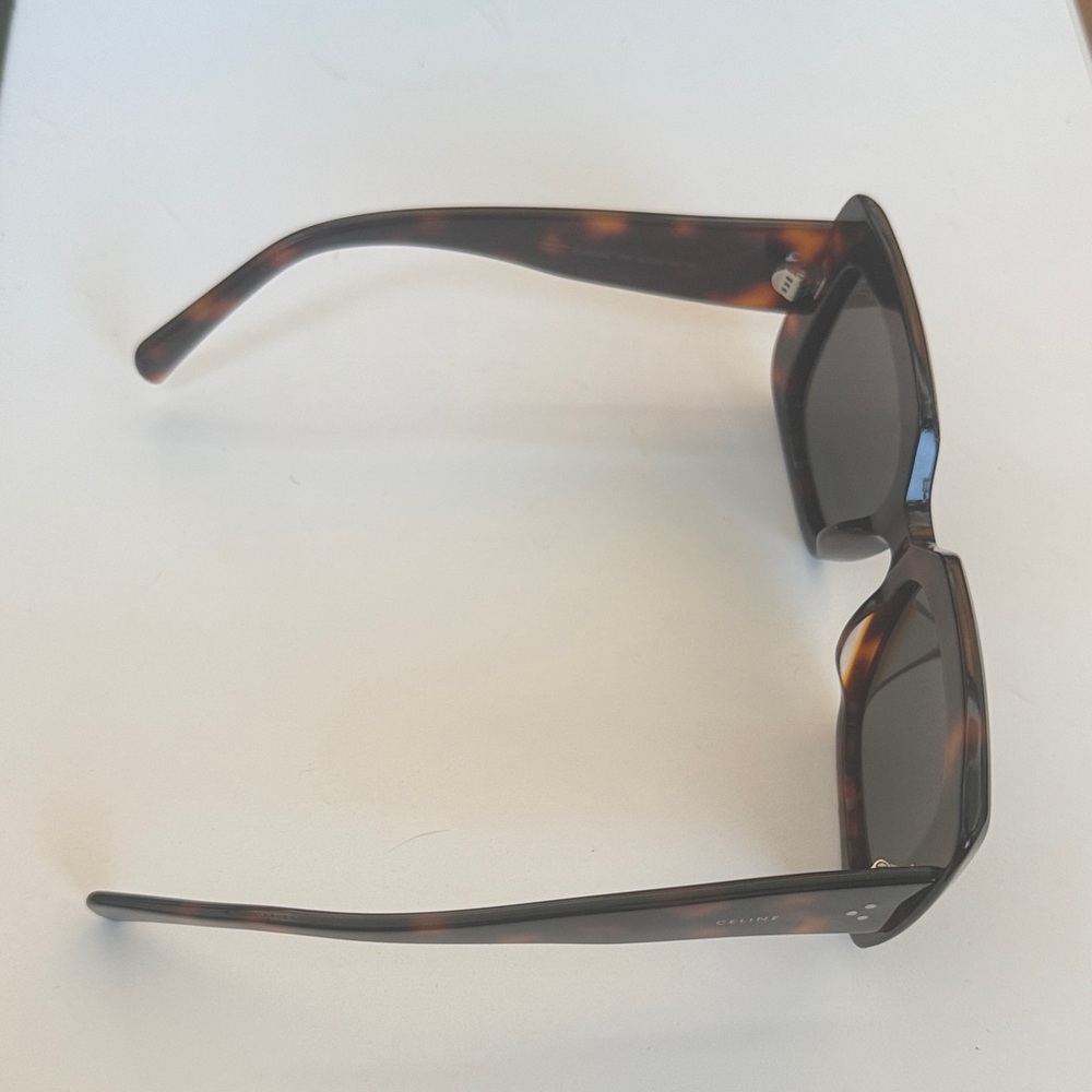 Celine Brown Square Sunglasses - image 3